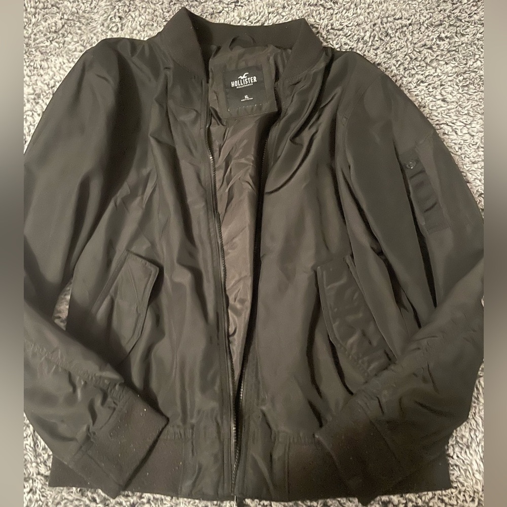 Men’s hollister bomber/windbreaker jacket - Picture 1 of 1